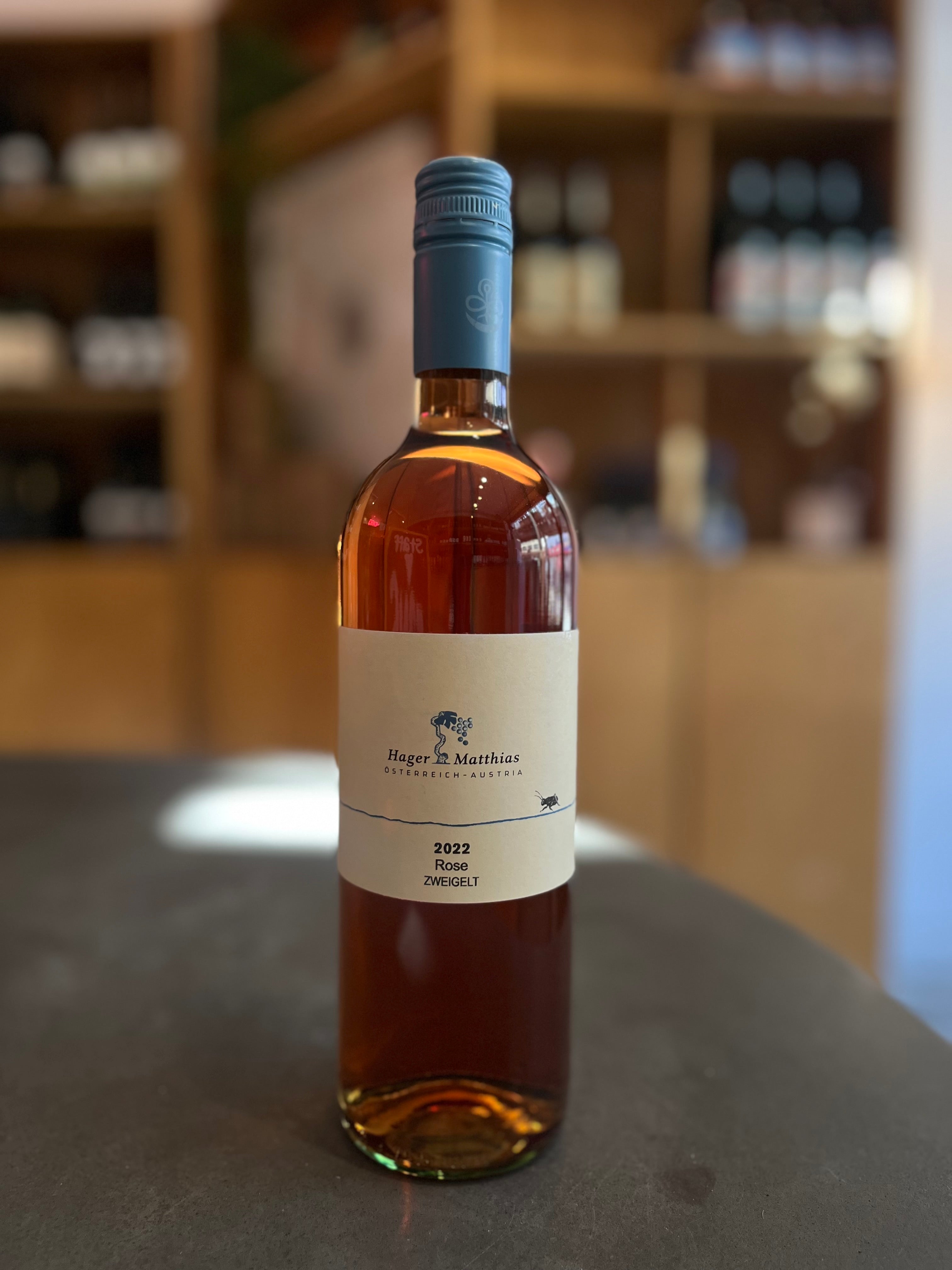 Hager Matthias Zweigelt Rose – Heart's Wine & Spirits