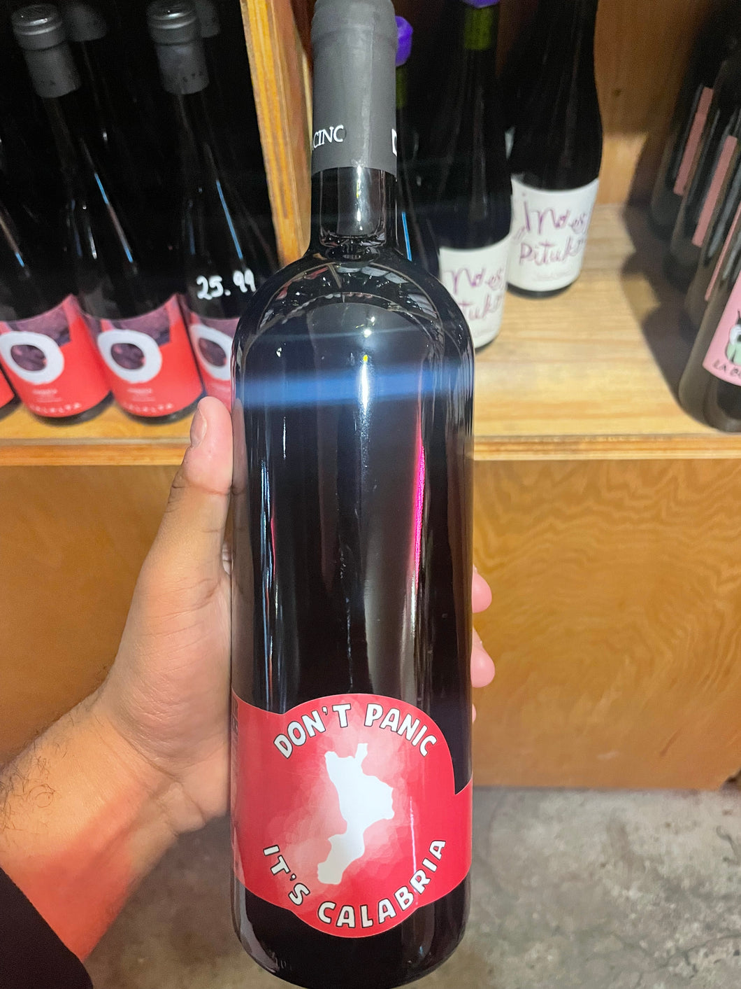 L'Acino Vino Rosso Dont Panic Its Calabria