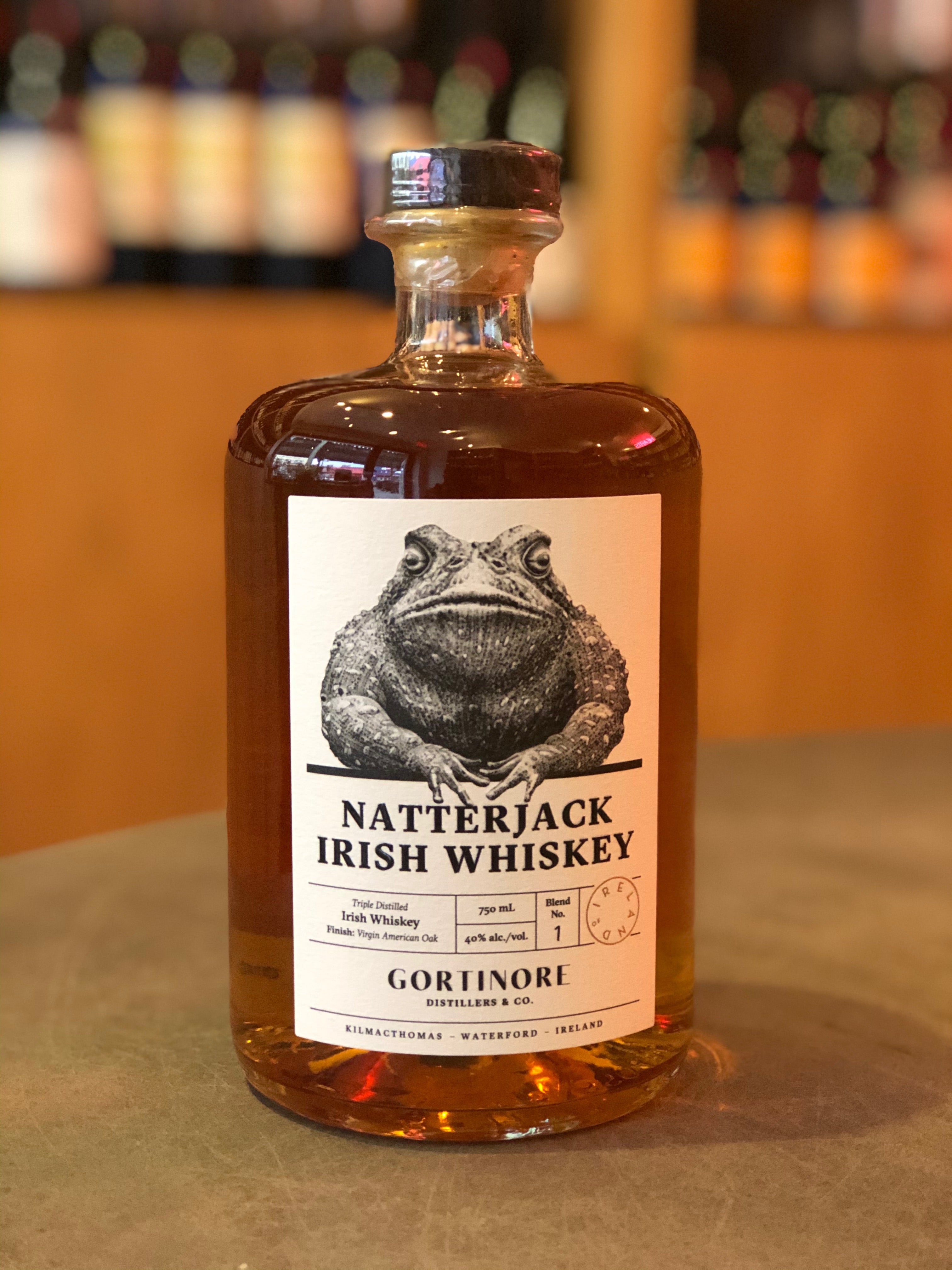 Natterjack Irish Whiskey – Heart's Wine & Spirits